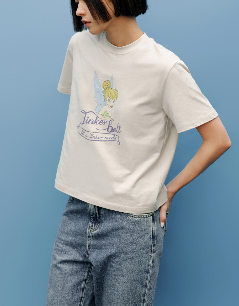 Tinkerbell Printed T-Shirt