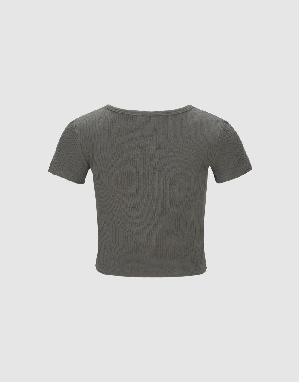 Cherry Detail Knitted T-Shirt