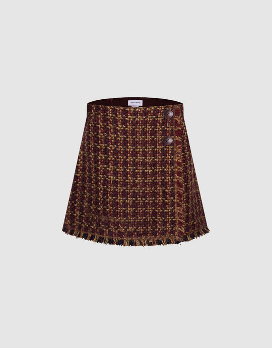 Tweed Mini Skirt