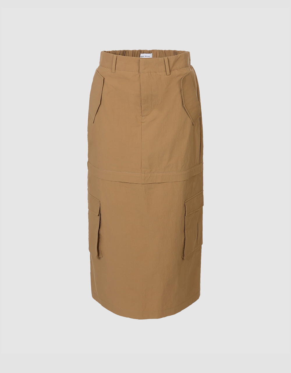 Utilities Midi A-Line Skirt