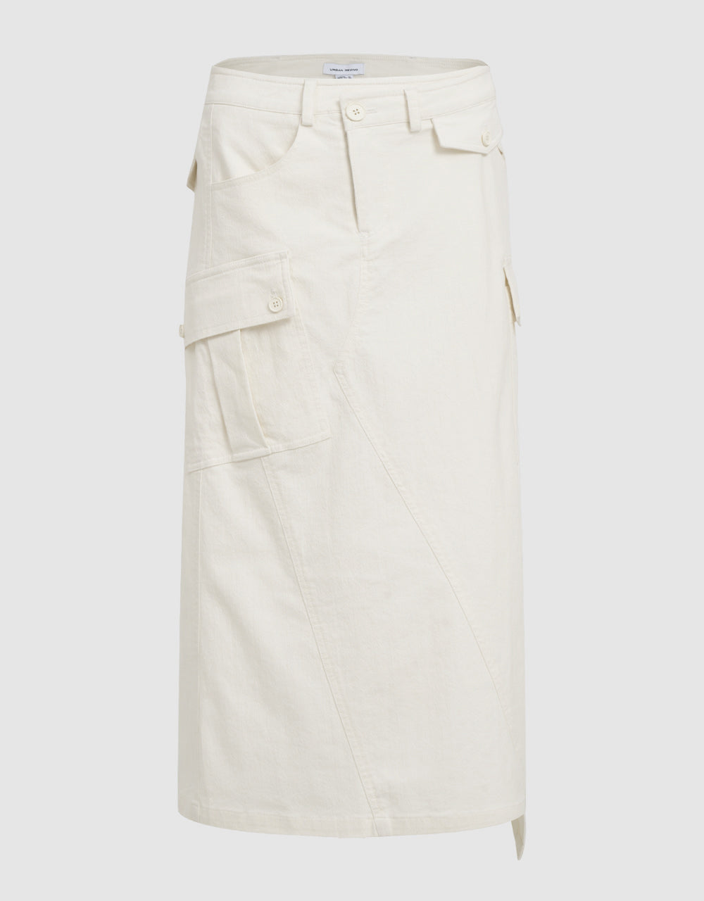Utilities Midi A-Line Skirt