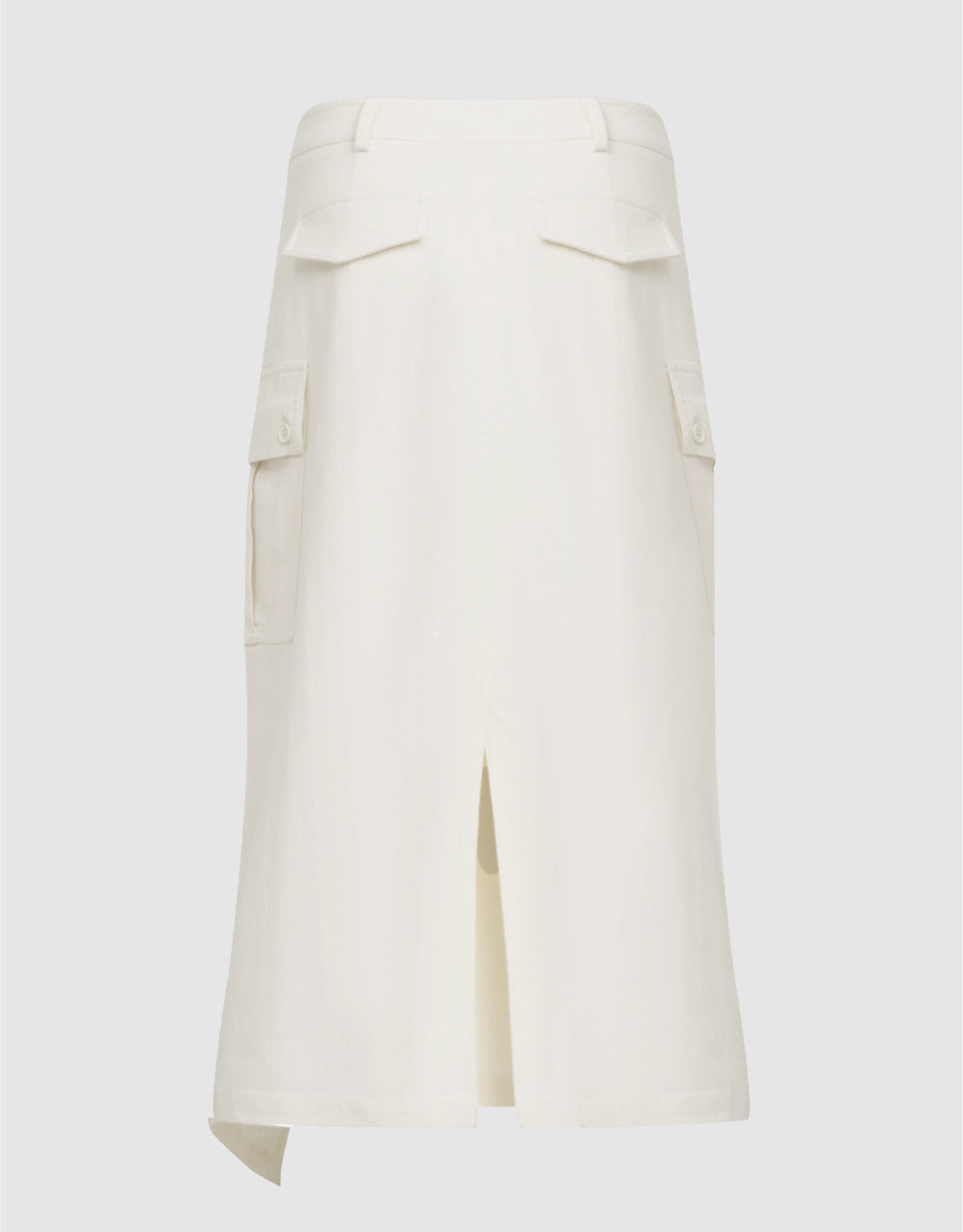 Utilities Midi A-Line Skirt