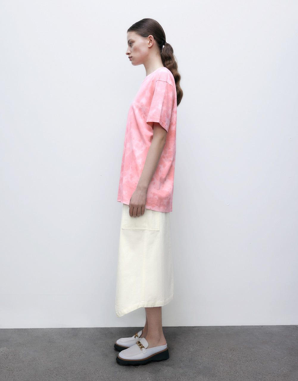 Utilities Midi A-Line Skirt