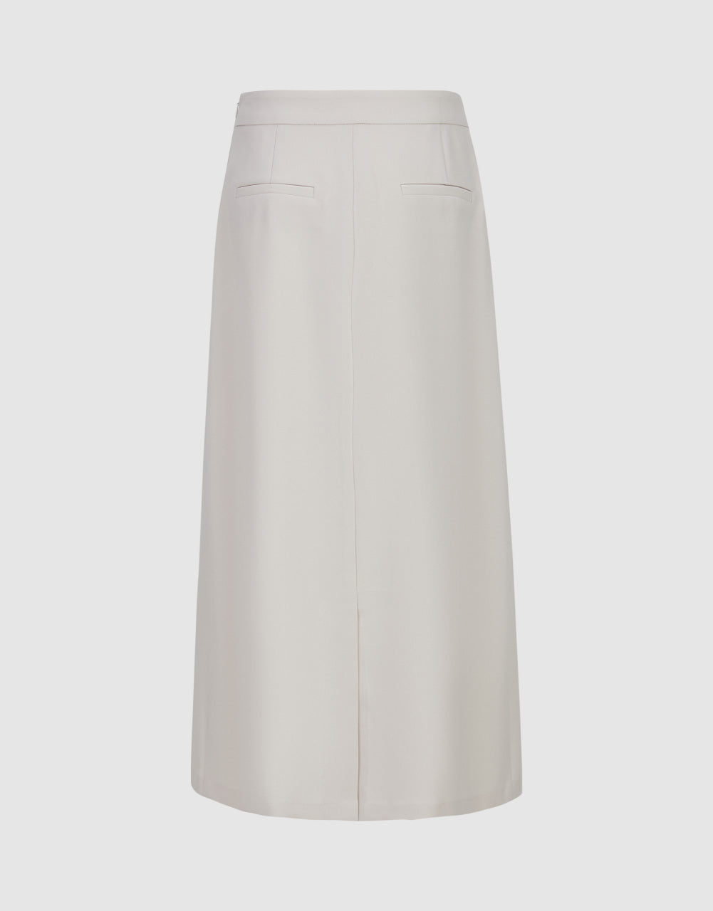 Pleated A-Line Skirt