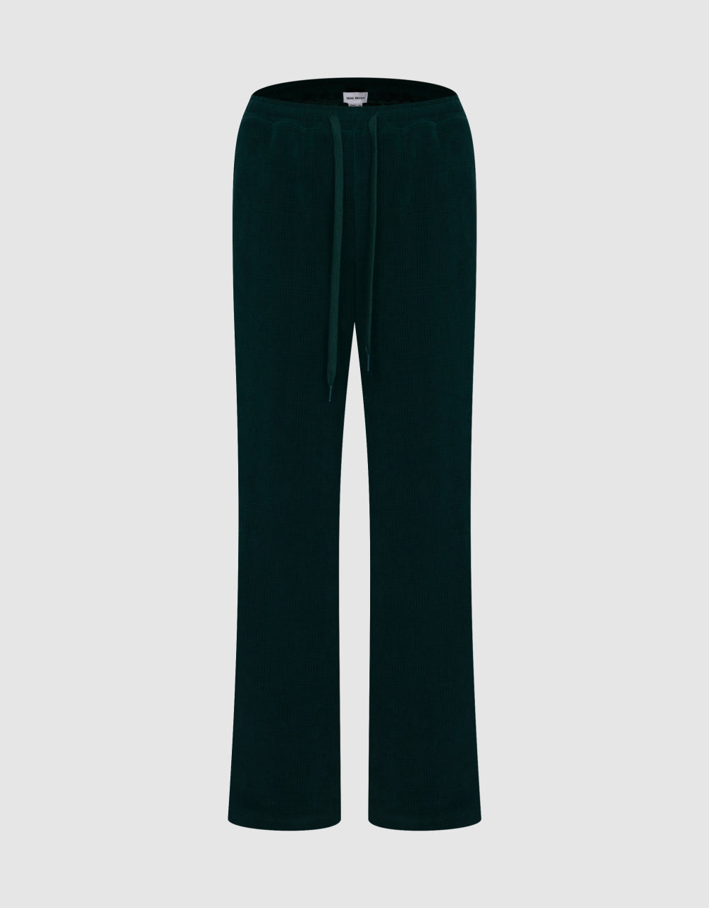 Drawstring Wide-Leg Knitted Pants