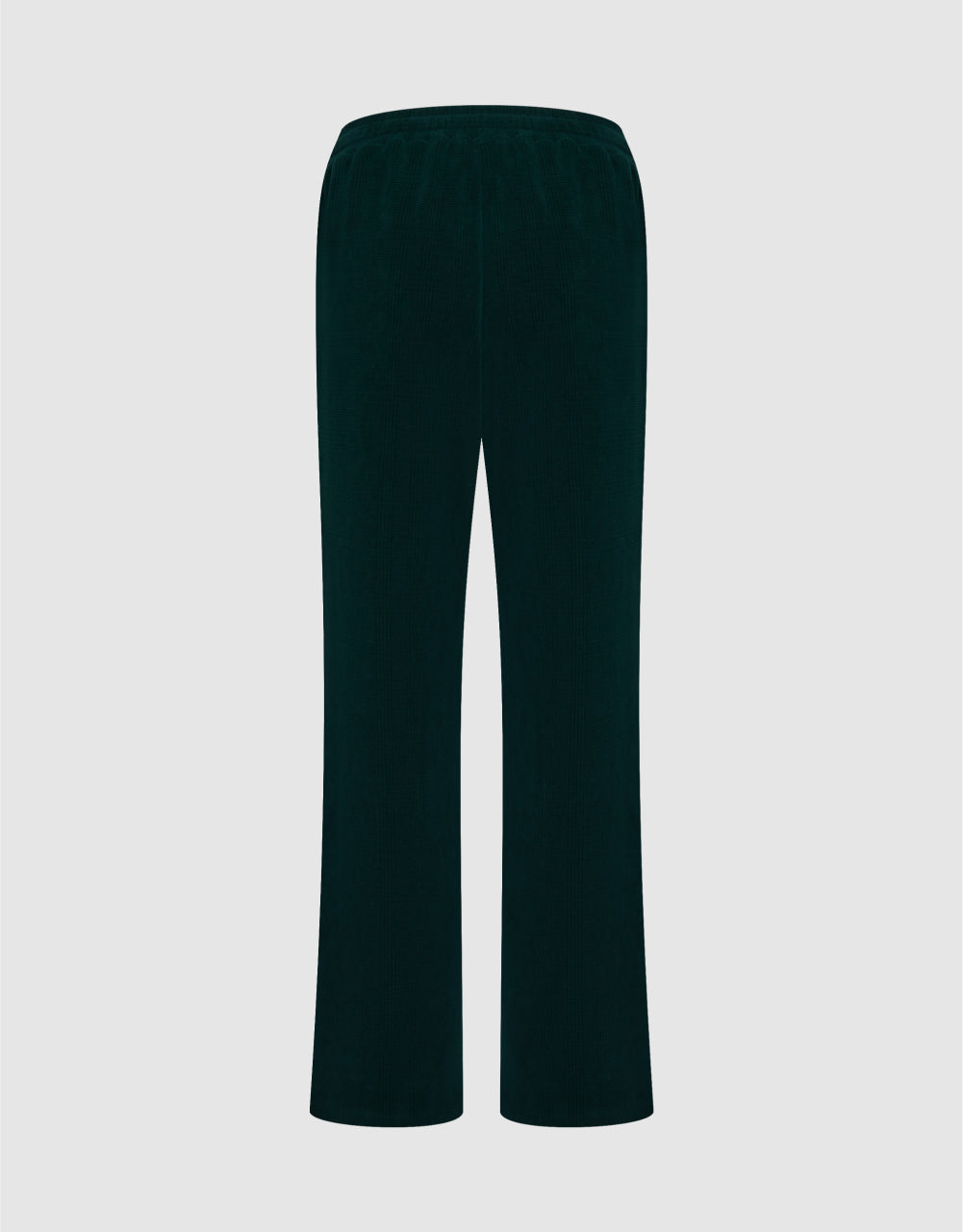 Drawstring Wide-Leg Knitted Pants