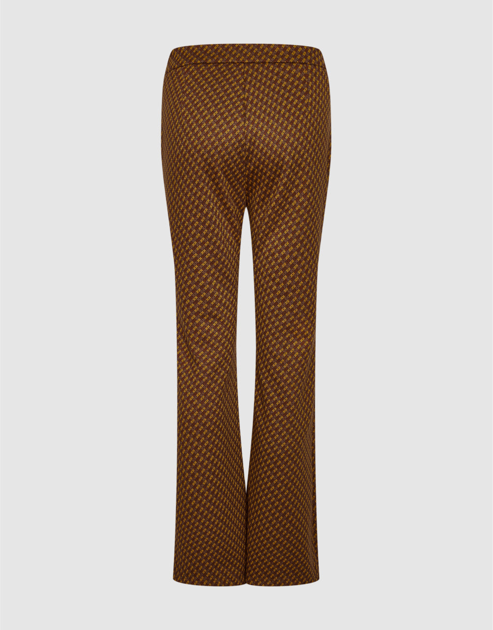 Knitted Capri Flare Pants