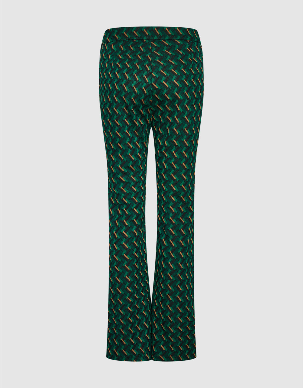 Knitted Capri Flare Pants