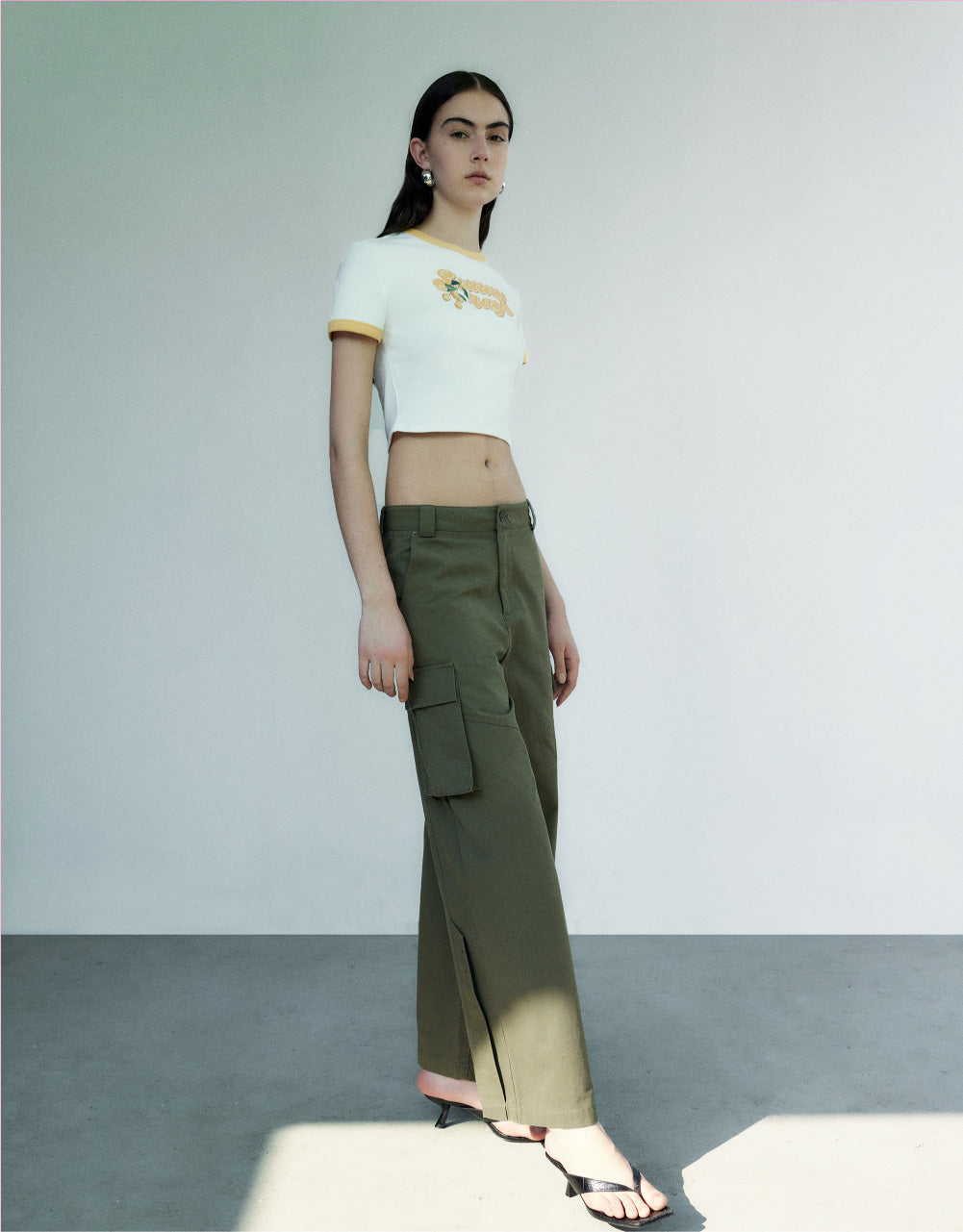 Utilities Wide-Leg Pants
