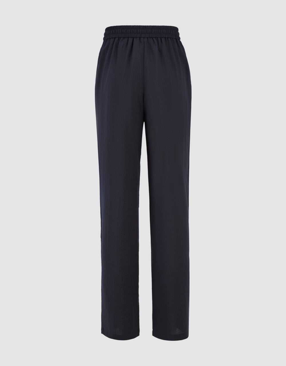 Drawstring Waist Straight Pants