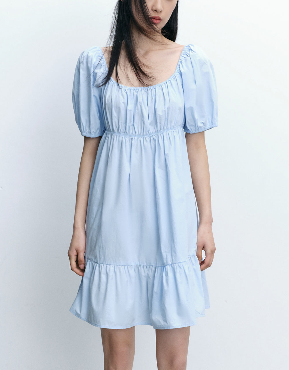 Crew Neck Skater Dress