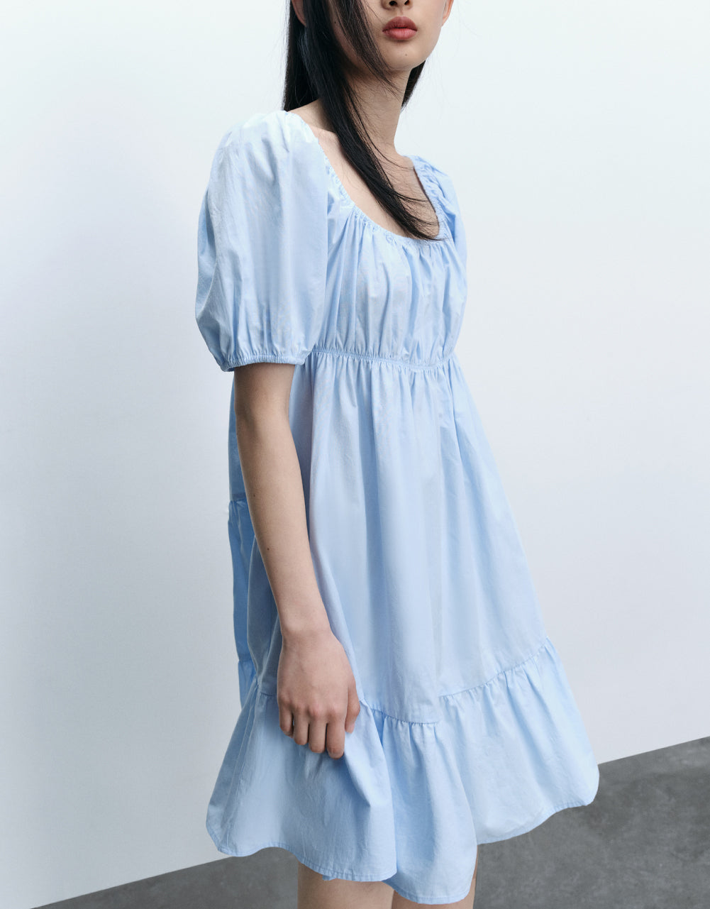 Crew Neck Skater Dress