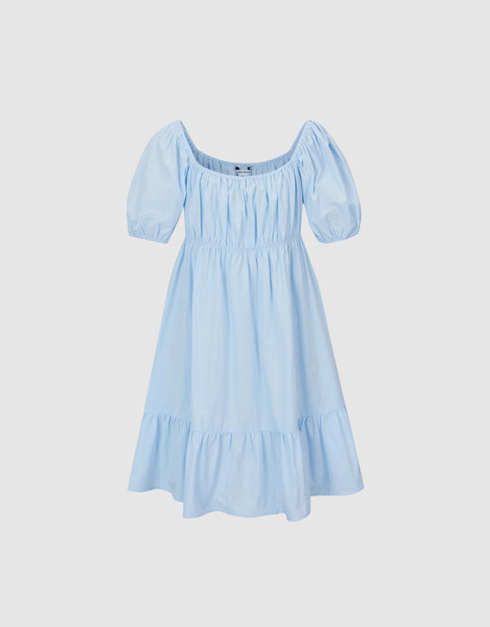 Crew Neck Skater Dress