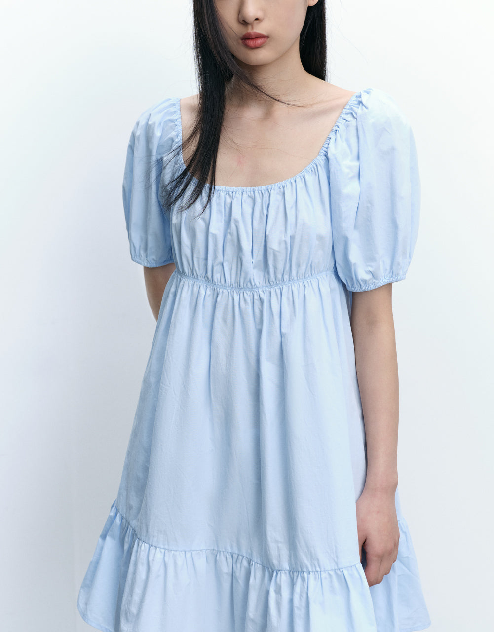 Crew Neck Skater Dress