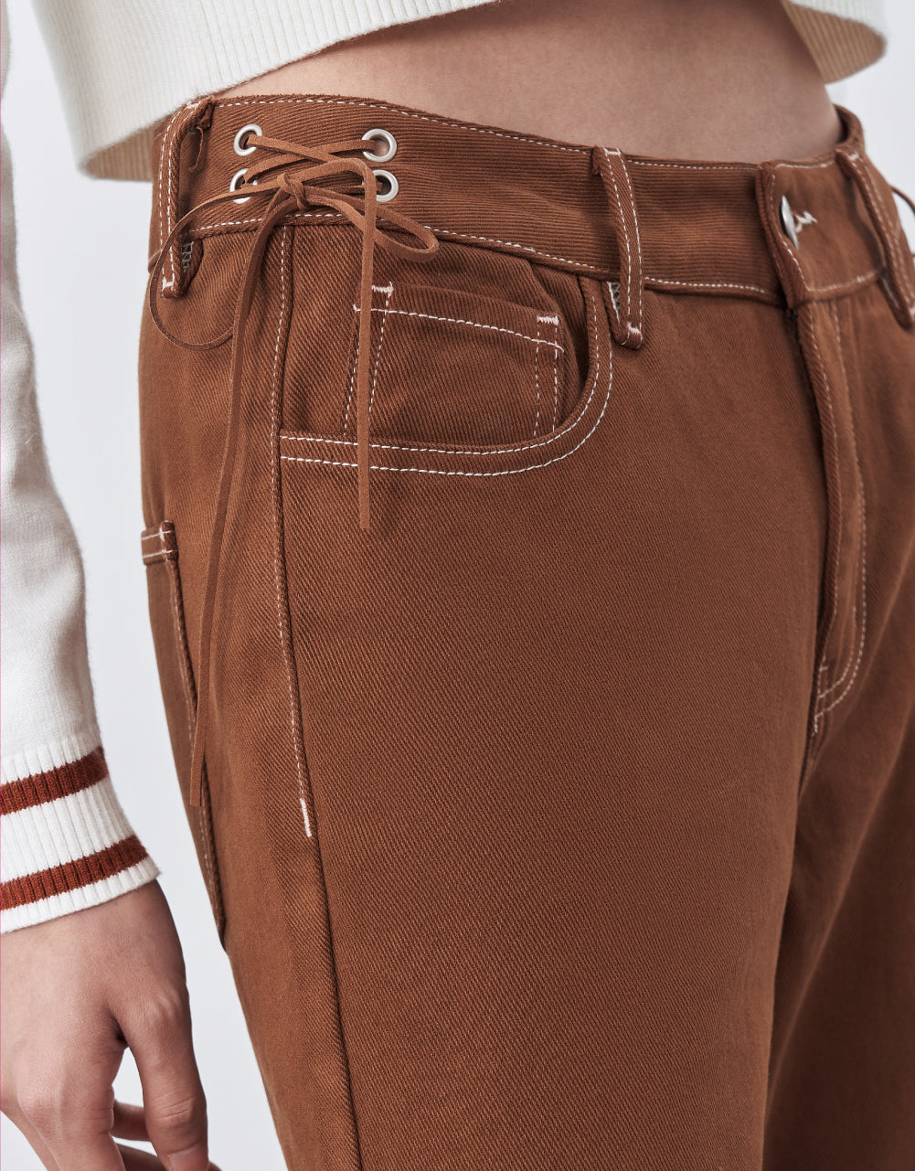 Mid-Waist Flare Jeans