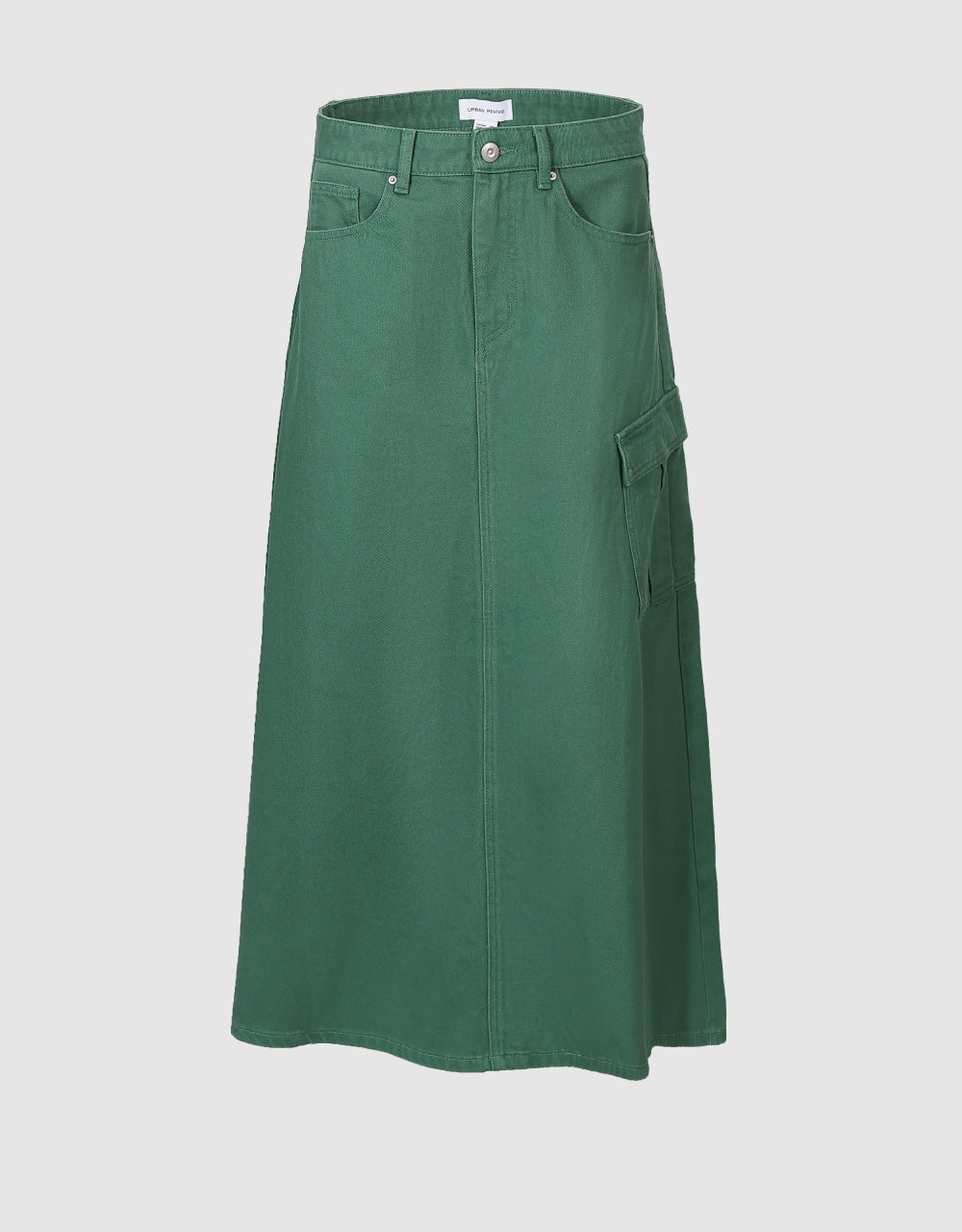 Denim A-Line Skirt