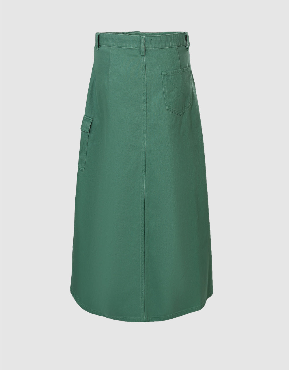 Denim A-Line Skirt