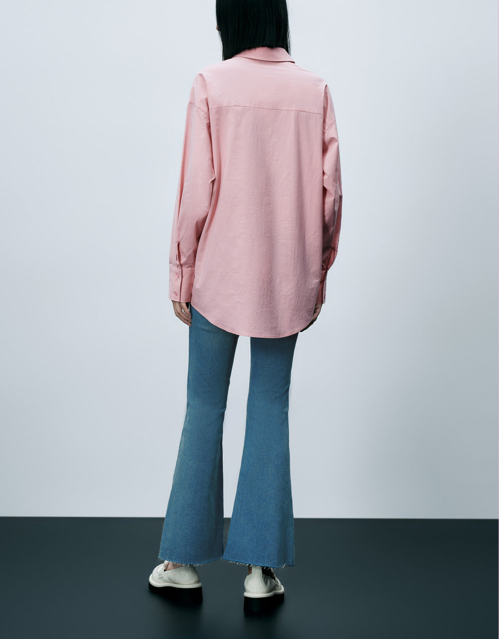 Mid-Waist Flare Jeans
