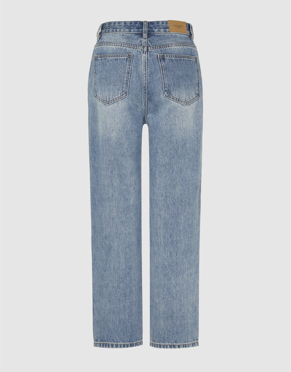 Mid-Waist Carrot Fit Jeans
