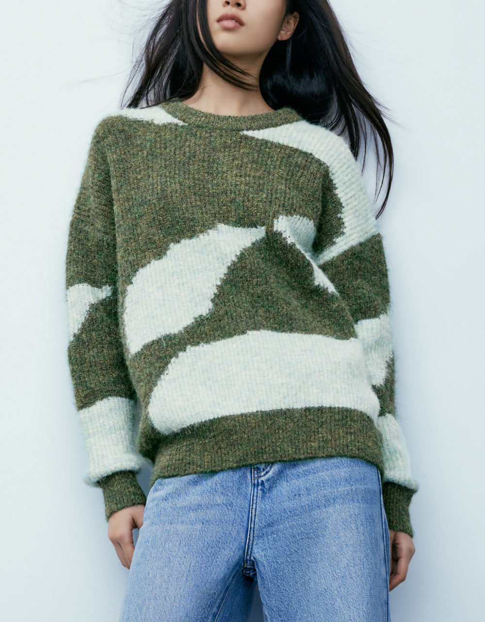 Printed Sweater