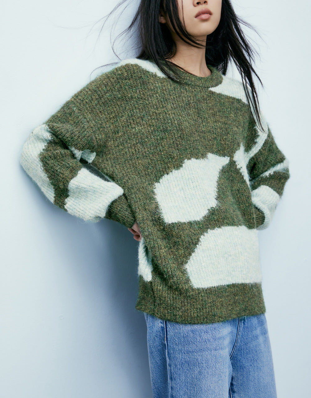 Printed Sweater