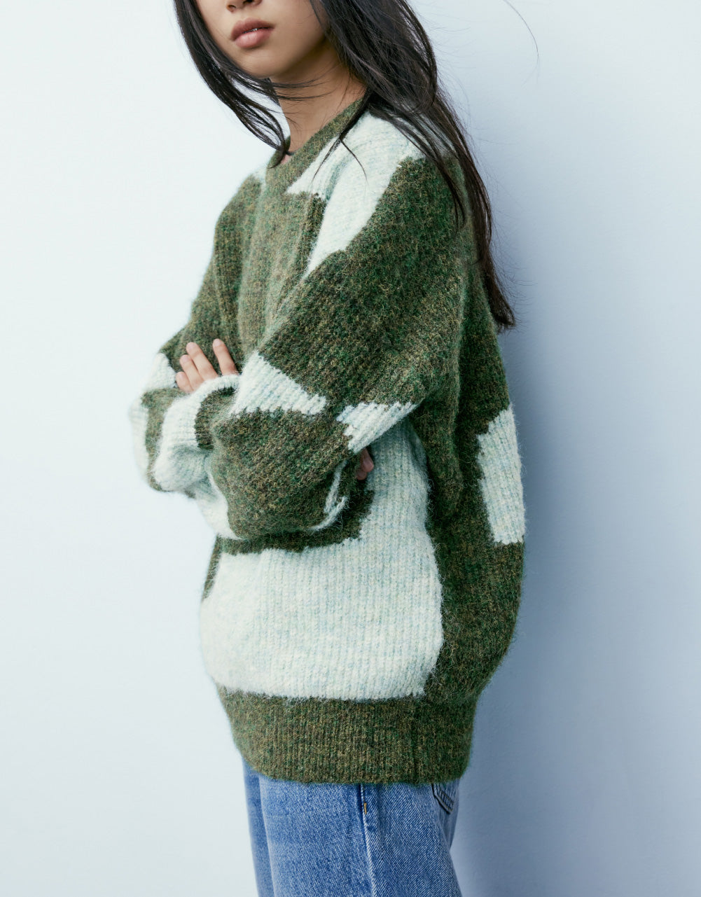 Printed Sweater