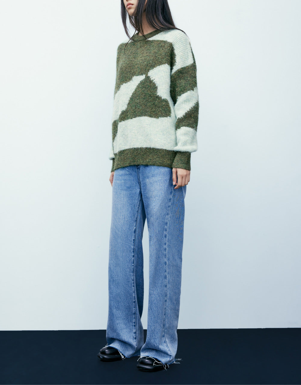 Printed Sweater