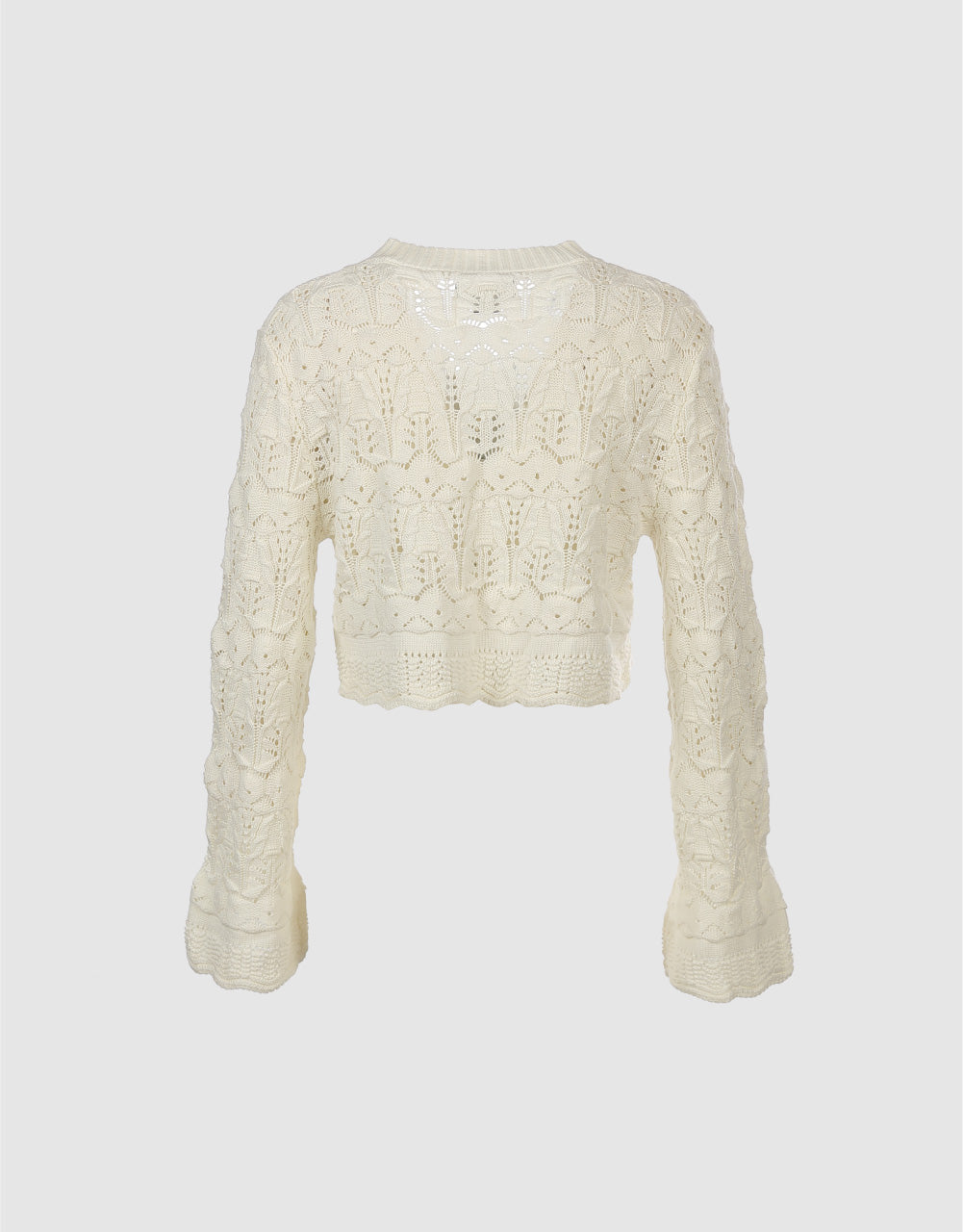 Crochet Knit T-Shirt