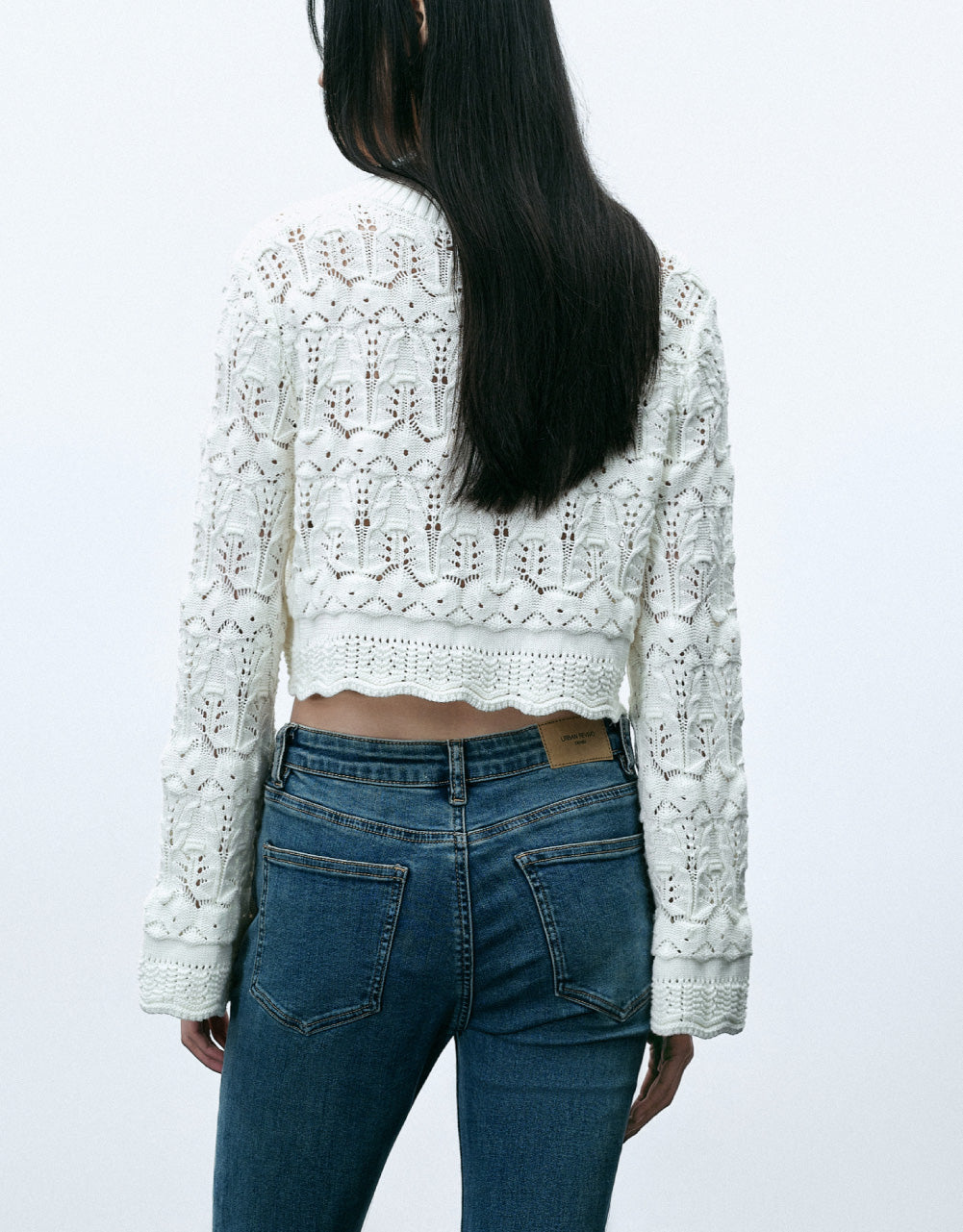 Crochet Knit T-Shirt