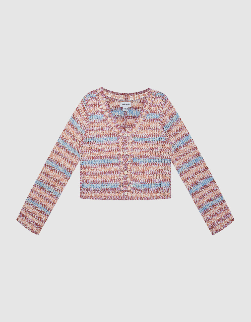 Knitted Tweed Cardigan