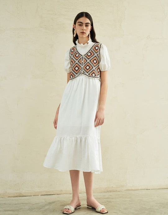 2 In 1 Knitted Dress