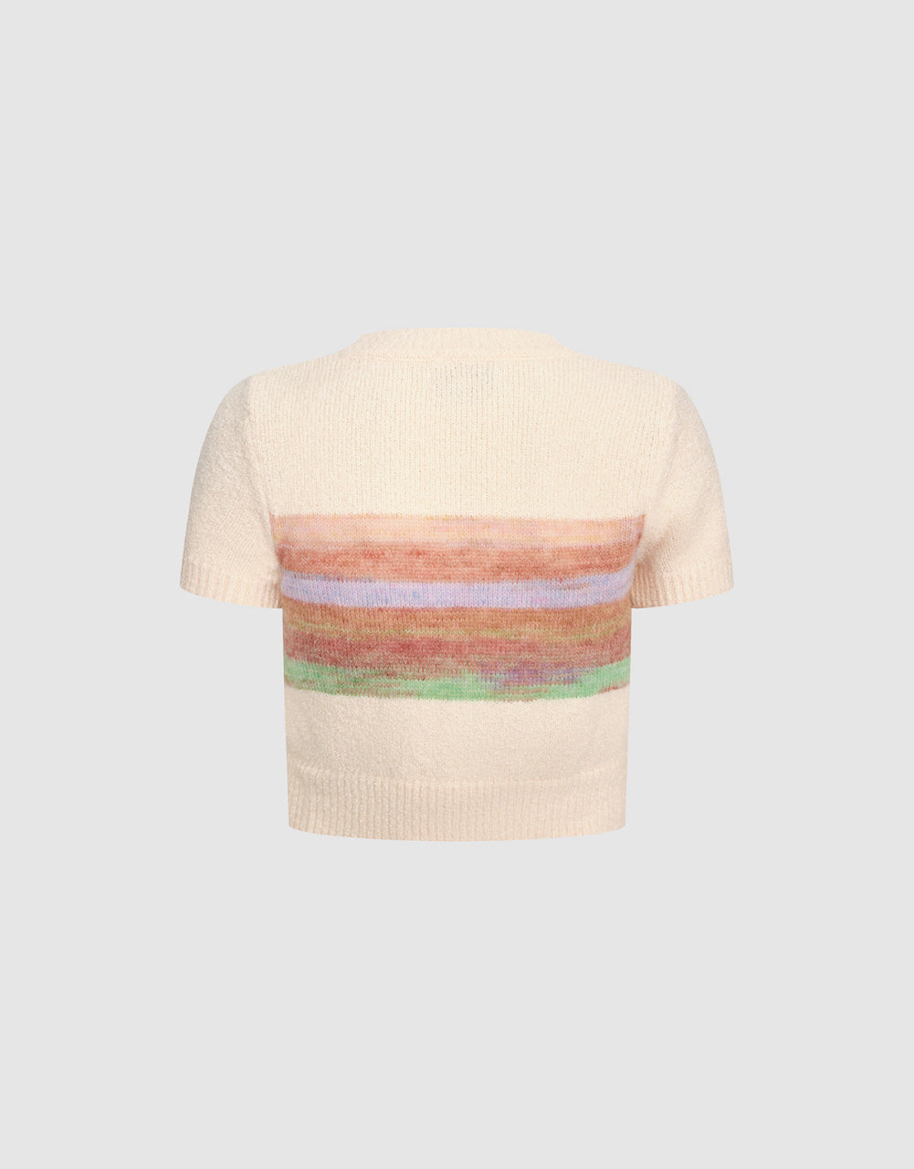 Striped Knitted T-Shirt
