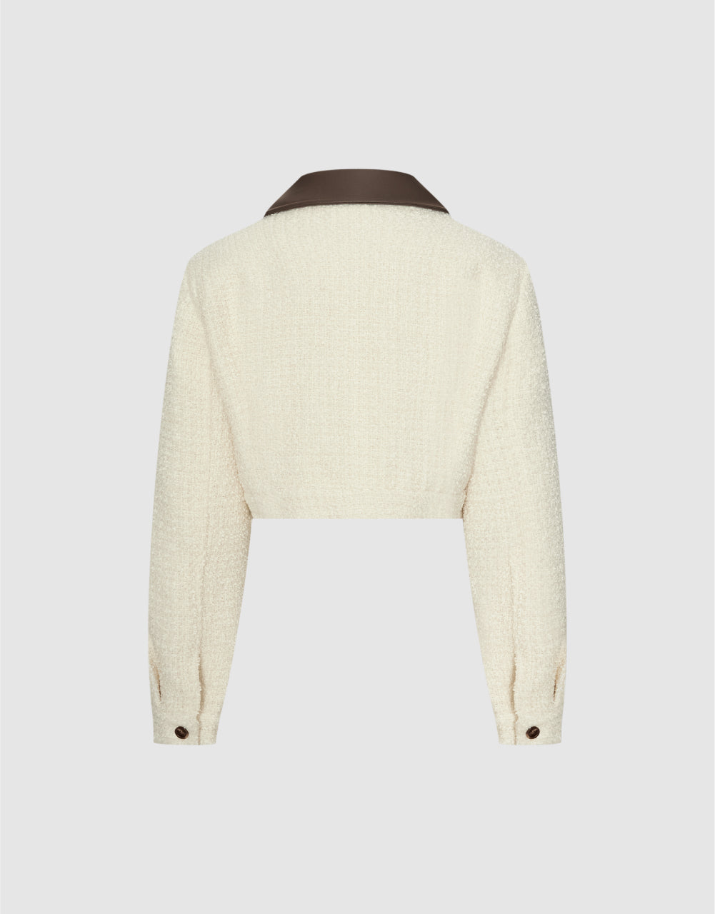 Zip Up Front Knitted Jacket