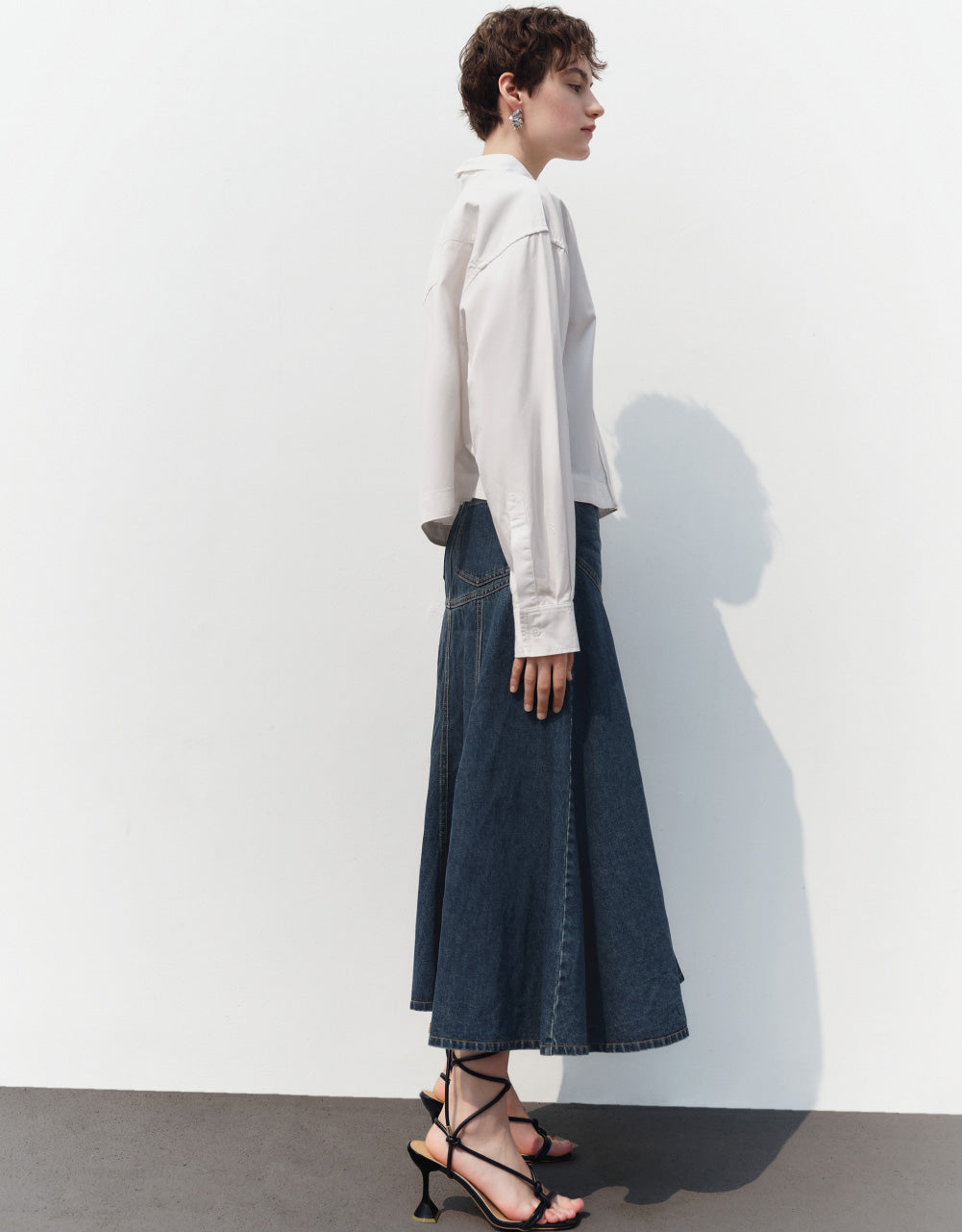 Button Up Raglan Sleeve Jacket