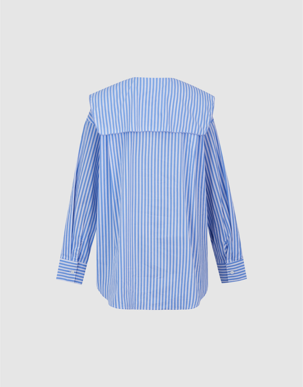 Drop Shoulder Sleeve Lapel Shirt