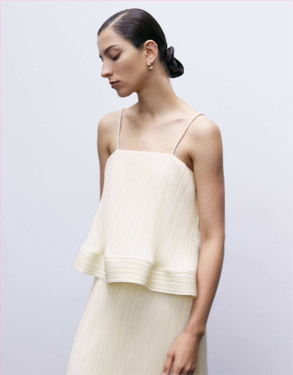 Textured Off-Shoulder Cami Top