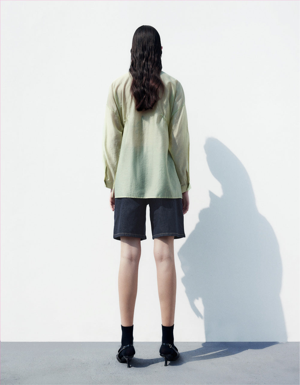 Drawstring Skater Shirt