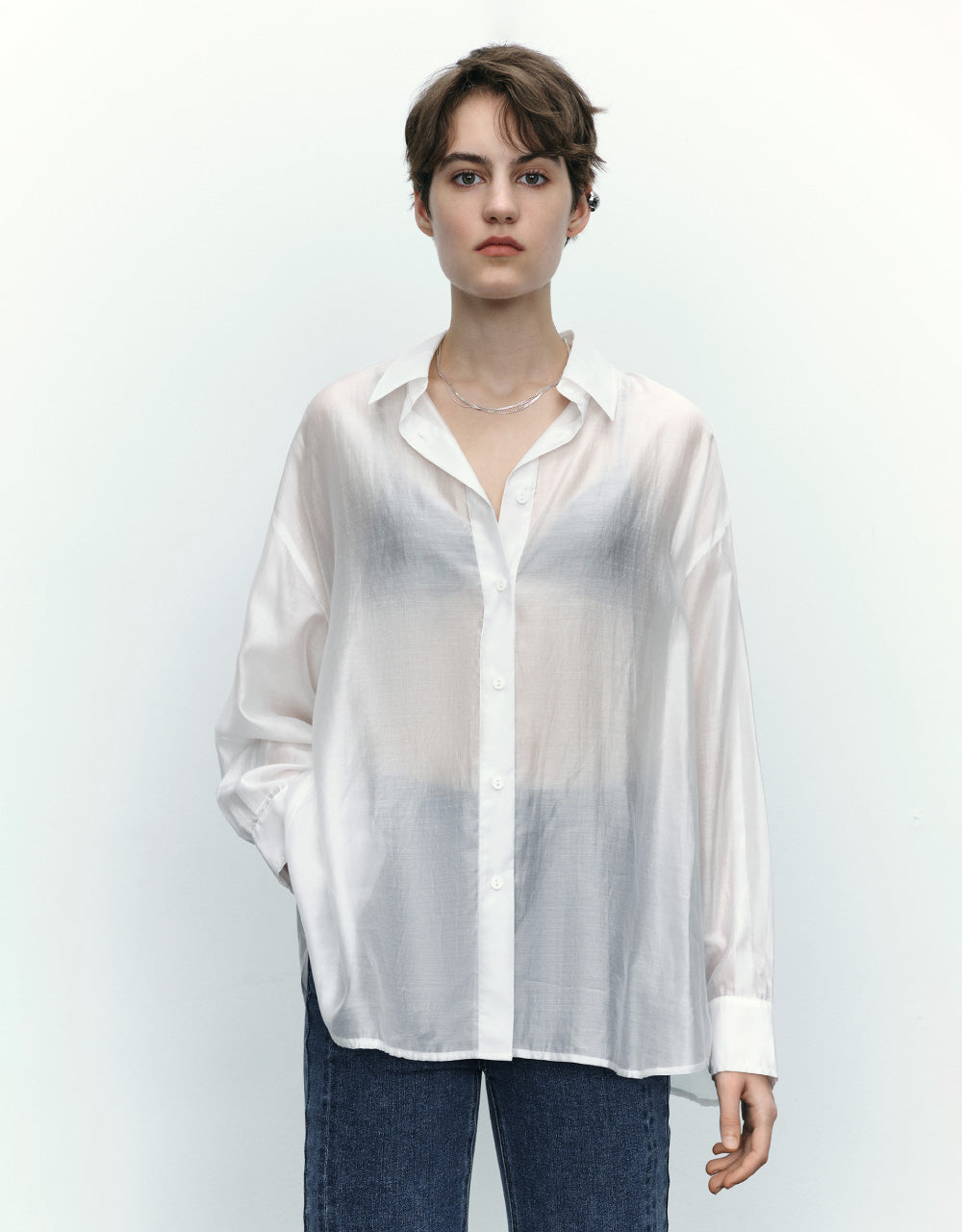 Drop Shoulder Sleeve Shirt