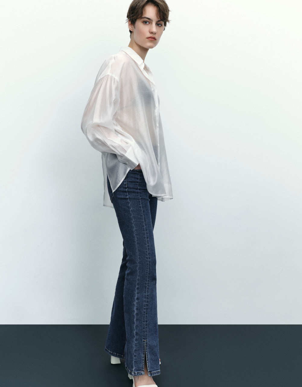Drop Shoulder Sleeve Shirt