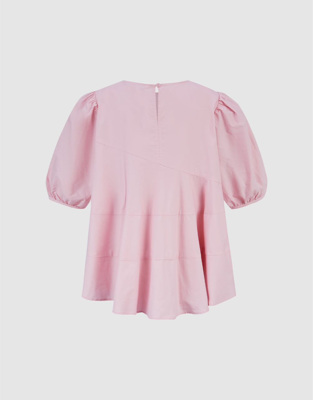 A-Line Crew Neck Blouse