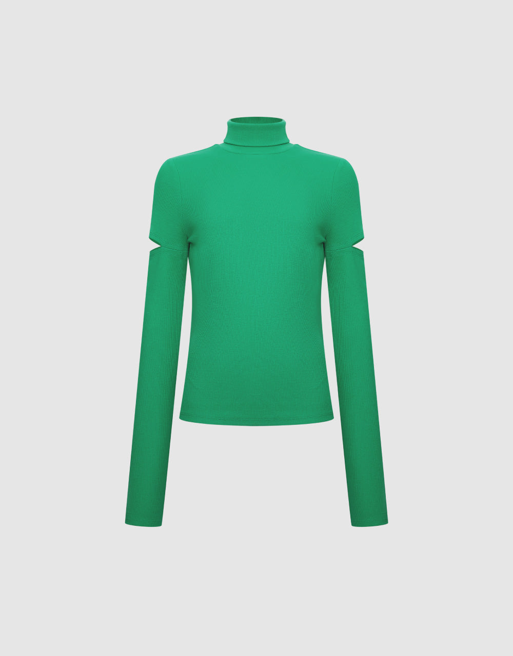 Half Cut Sleeve Knit T-Shirt