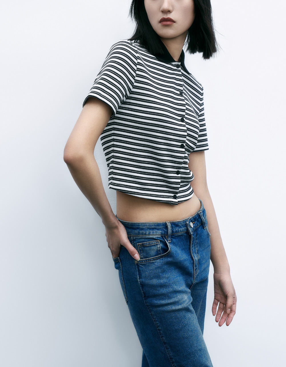 Stripe Polo Shirt