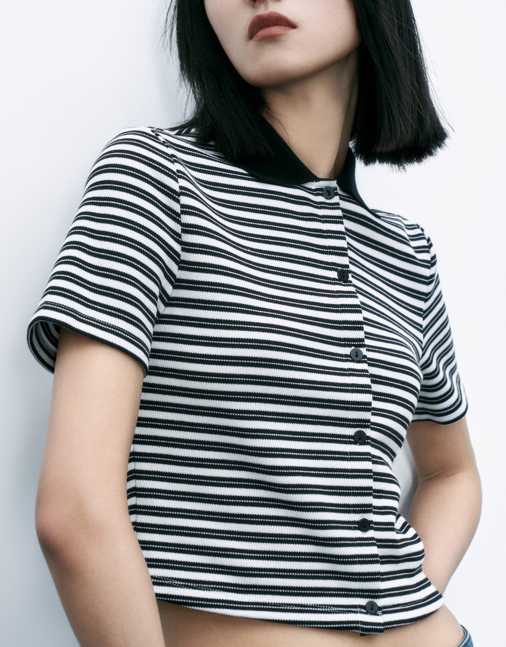 Stripe Polo Shirt