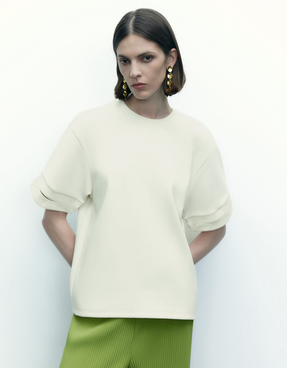 Standard Sleeve Crew Neck Regular T-Shirt
