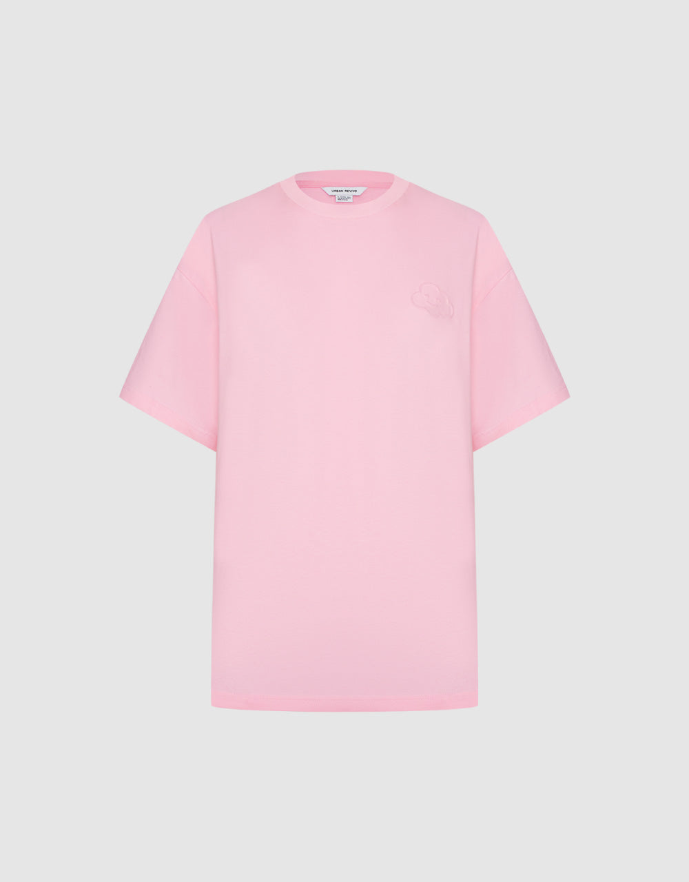 Cloud Detail Crew Neck T-Shirt