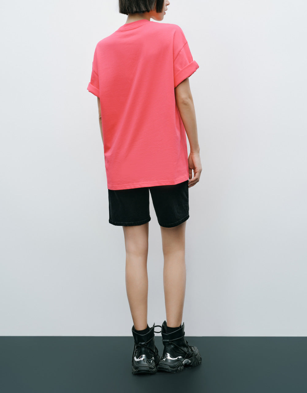 Cloud Detail Crew Neck T-Shirt