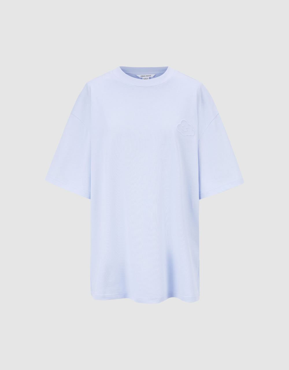 Cloud Detail Crew Neck T-Shirt