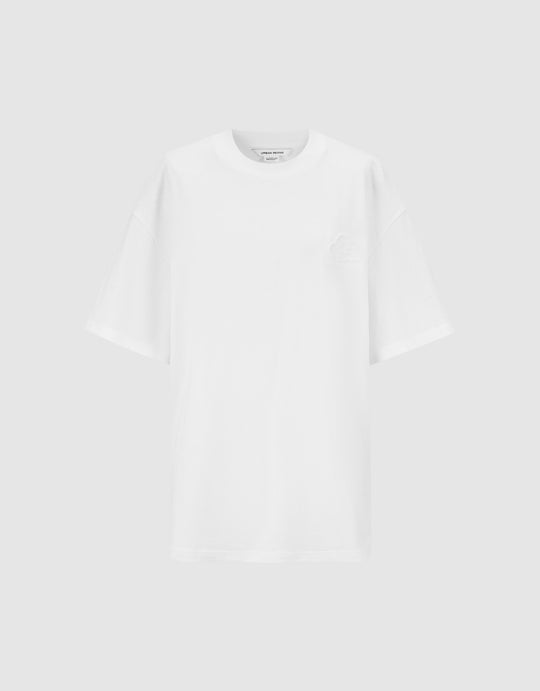 Cloud Detail Crew Neck T-Shirt