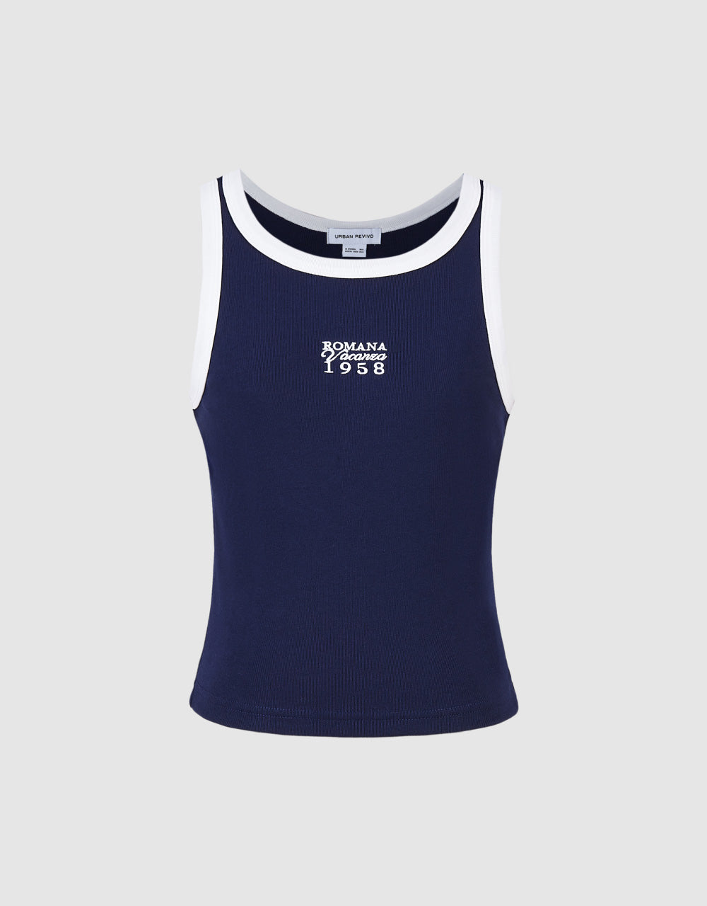 Crew Neck Tank Top