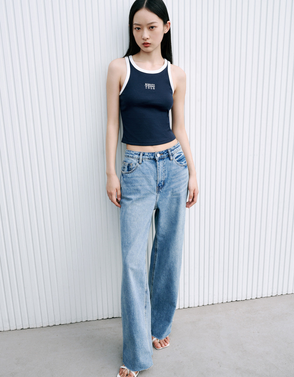 Crew Neck Tank Top